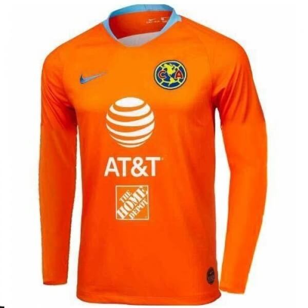 Camiseta Club América 3ª ML 2019/20 Naranja